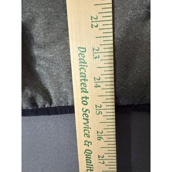 New Balance Mens Hooded Pullover Jacket Size S Gray Quilted Design 1/4 Zip Light - Picture 6 of 7